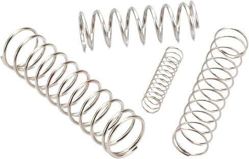 Cgshop-Compressed Spring Wire Diameter0.3mm Outside Diameter 2-3mm 304 Stainless Steel Compression Spring, 10 Pcs, Good Elasticity and More Durable(45mm(10PCS),2mm) in Saudi Arabia