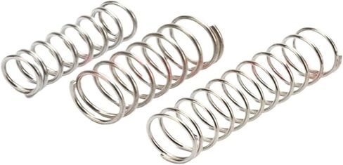 Cgshop-Compressed Spring Wire Diameter0.3mm Outside Diameter 2-3mm 304 Stainless Steel Compression Spring, 10 Pcs, Good Elasticity and More Durable(45mm(10PCS),2mm) in Saudi Arabia