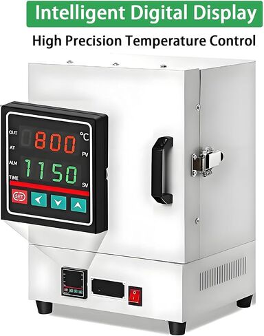 2000W Electric kiln,Electric sintering Furnace，Maximum Temperature 1150℃, Suitable for Jewelry Making, Metal Casting, Pottery Glazing and DIY Projects in Saudi Arabia