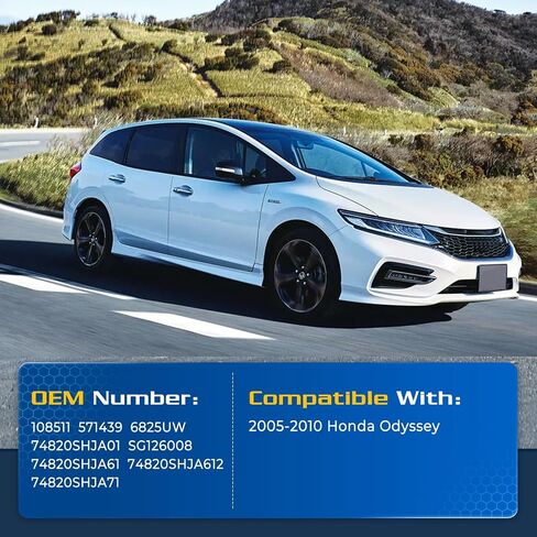 دعامات فتحة الباب الخلفية من ARANA لسيارة Toyota Sienna 2011-2020، PM1124 دعم رفع الصدمات يناسب قاعدة Toyota Sienna / Limited/CE/L/LE/SE/XLE مع بوابة رفع الطاقة و6 مكبرات صوت، قطعتان in Kuwait
