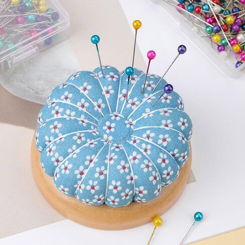 200/500/900Pcs 4mm Round Head Sewing Pins with Storage Box Color Coded Dressmaking for Quilting and Pattern Making Color Coded Fabric Holding in Saudi Arabia