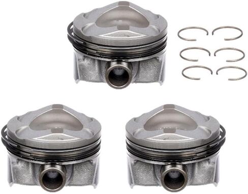 Car Engine Piston 1Set CM5Z-6108D Compatible with Focus Mk3 Fiesta Mk6 Mk2 Mondeo Mk5 B-Max 1.0 3 Cylinder M1DA STD in Saudi Arabia