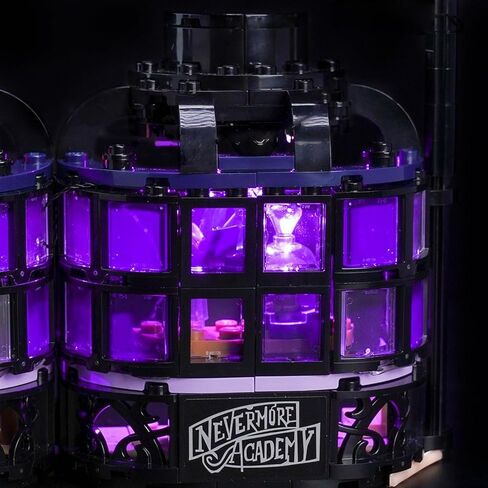 LED Lighting Compatible with Lego 76784 Wednesday Black Dahlia Flower - JUST Lights,Light Kit Compatible with Lego 76784 Gift,NOT Included The Model Set in Saudi Arabia