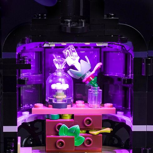 LED Lighting Compatible with Lego 76784 Wednesday Black Dahlia Flower - JUST Lights,Light Kit Compatible with Lego 76784 Gift,NOT Included The Model Set in Saudi Arabia