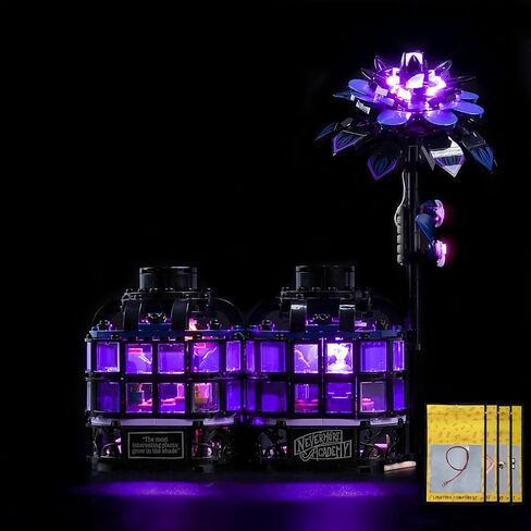 LED Lighting Compatible with Lego 76784 Wednesday Black Dahlia Flower - JUST Lights,Light Kit Compatible with Lego 76784 Gift,NOT Included The Model Set in Saudi Arabia