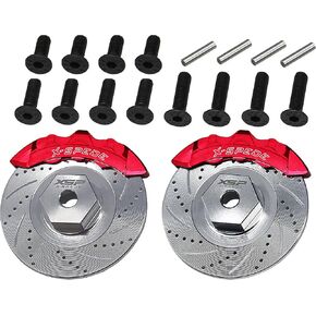 FZT10P02 CNC T6 Brake Disc Red Caliper FZD2 fits Kyosho Fazer in Saudi Arabia