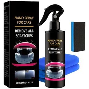 Peachloft Car Spray, Nano Car Scratch Repair Spray & Ceramic Shine Coating, All Cars & Surfaces (2PCS) in Saudi Arabia
