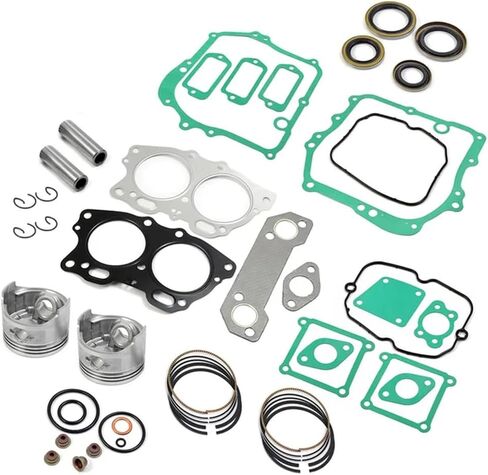 Cart Piston Ring Gasket Seal Compatible With EZGO Fuji 295cc EH29C 4 Cycle Gas Engine 1991 To 2008 Replacement Compatible With OEM 26607-G01 26608-G01 in Saudi Arabia