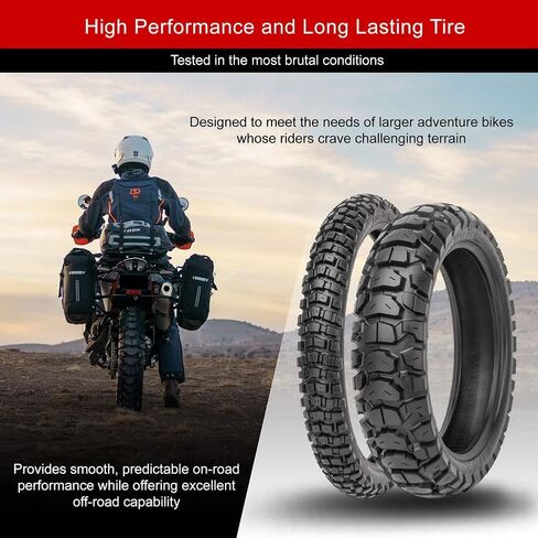 TUSK 2Track Adventure Tire Rear 150/70B-18 (70T) for KTM 1090 Adventure R 2017-2019 in Saudi Arabia