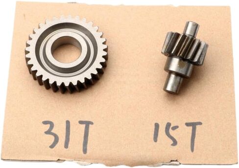 تروس القيادة الثانوية والنهائية للسكوتر متوافقة مع F12 Phantom 50 وF15 Firefox 50cc 2-Stroke 31T 15T 17T 34T 13T 14T(31T-15T) in Kuwait