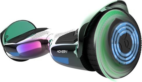 هوفر-1 هيليكس هوفر بورد الكهربائية | السرعة القصوى 7 ميلا في الساعة، نطاق 4 أميال، شحن كامل لمدة 6 ساعات، مكبر صوت بلوتوث مدمج، أوضاع الراكب: من المبتدئ إلى الخبير in Kuwait