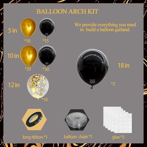 174 قطعة من بالونات عيد ميلاد الأولاد مختلفة الحجم الأزرق ماكارون مجموعة إكليل بالونات داكنة وبيبي بلو كروم بيضاء لتزيين حفلات استقبال المولود وحفلات الزفاف in Kuwait