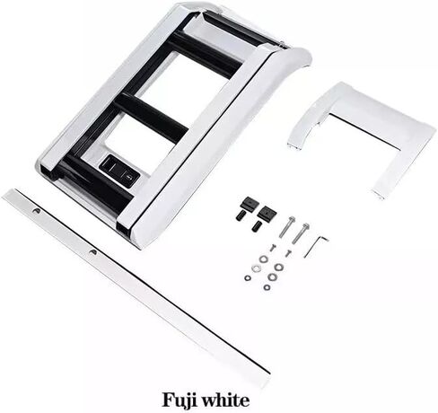 Side Roof Rack Access Ladder Liftable Fits for Land Rover Defender 110 2020-2026 Foldable Lift Ladder (Fuji White) in Saudi Arabia