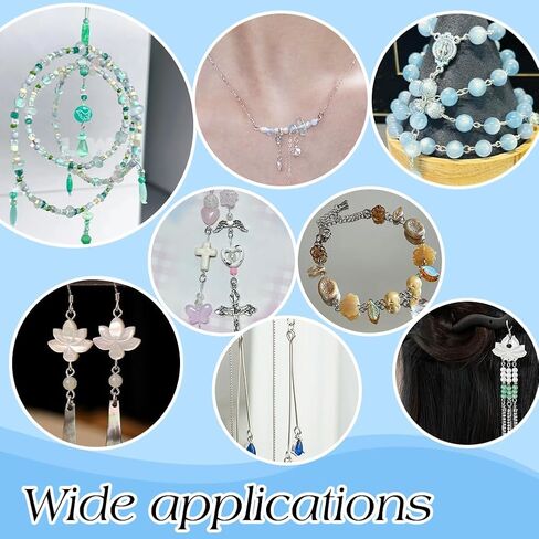 PH PandaHall 1000 قطعة 304 دبابيس عين من الفولاذ المقاوم للصدأ 1.6 بوصة صناعة المجوهرات دبابيس العين لسلاسل المفاتيح دبابيس القرط دبابيس رأس العين المفتوحة لسوار القرط قلادة المجوهرات صناعة الحرف اليدوية in Kuwait