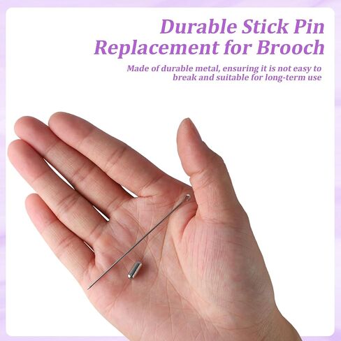 25 PCS Hat Pins for Women to Keep Hat in Place, Brooch Pins Stick, Jewelry Making Accessories, for Women DIY Crafts Caps and Fitted Hats in Saudi Arabia