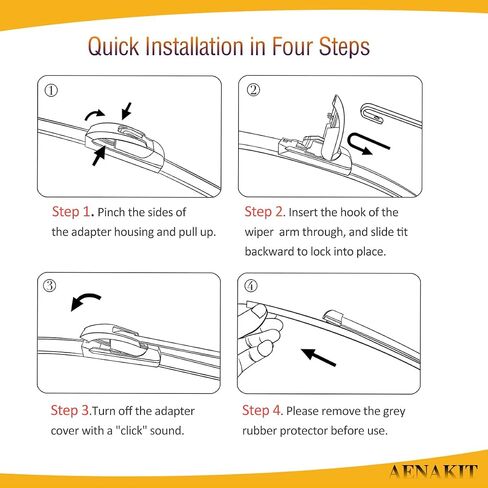 Windshield Wiper Blades 26" and 18" for Toyota Highlander 2020-2023, Toyota Camry 2012-2017, Honda Civic 2016-2021,Lexus ES 2013-2023, Jeep Cherokee 2014-2021, Hyundai Sonata 2011-2024,etc OEM Wipers in Saudi Arabia