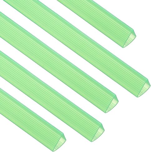 PATIKIL 10Pcs Binding Bars, 13x15mm Binding Bars Slide Grip 120 Sheets Capacity A4 Size Report Binder Presentation Binder for Study Office Report Cover Resume, Transparent White in Kuwait