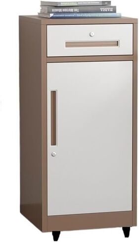 File Cabinets File Filing CabinetSteel Drawer CabinetOffice Multifunctional Storage CabinetUnder Desk with Locking Cabinet File Storage Cabinets(Brown) in Saudi Arabia