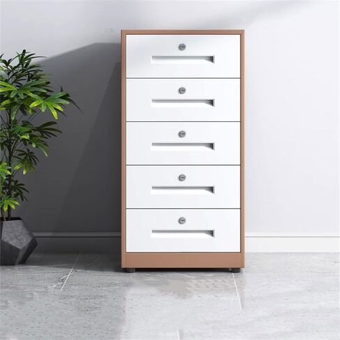 Steel Drawer Filing Cabinets for Home and Office, Multifunctional Storage Cabinet with Increased Capacity for Files and Data, File Storage Cabinets (White) in Saudi Arabia