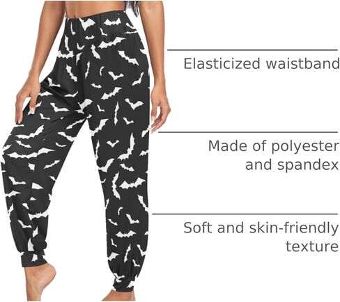 Boho Yoga Pants for Women Joggers Workout Pants Casual Dance Sweatpants Beach Sport Pants Trousers in Saudi Arabia