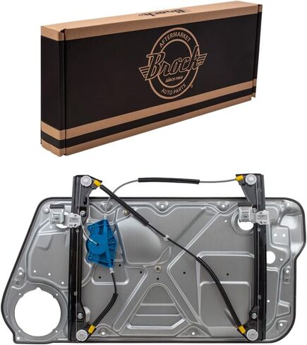 منظم رفع نافذة الطاقة الأمامية للسائقين البديلين من AutoandArt Brock مع لوحة باب داخلية متوافقة مع بيتل الجديدة 1998-2010 1C0837655C in Kuwait