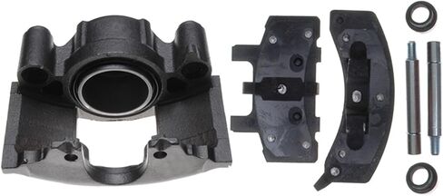 ACDelco Professional 18R746 (18035935) مجموعة ماسك الفرامل الجانبية للسائق الأمامي مع وسادات شبه معدنية (محملة غير مطلية) in Kuwait