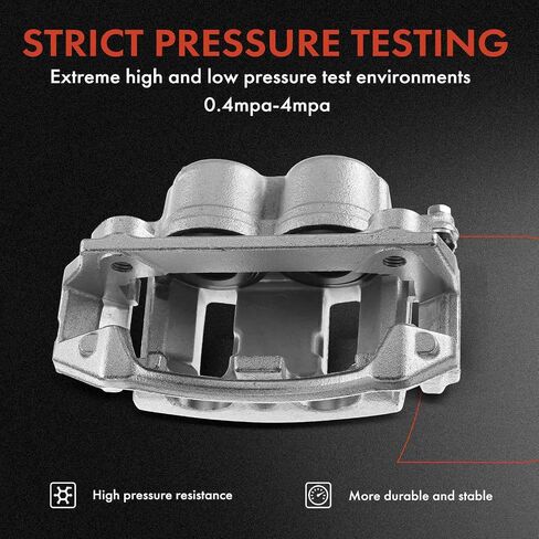 A-Premium Front & Rear Disc Brake Calipers with Ceramic Pads Compatible with Ford F-150 1999-2003 & Lincoln Blackwood 2002-2002 12-PC Set in Saudi Arabia