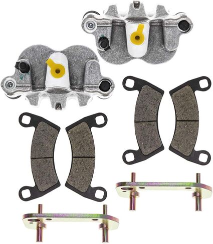 NICHE Front Left Right Brake Caliper Pad Set for 2009-2013 Polaris Ranger 500 700 1911632 1911631 1911349 in Saudi Arabia