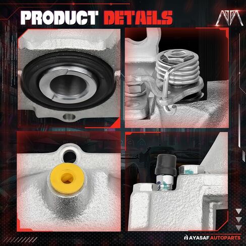 MAYASAF 18B5276+18B5277 Front Disc Brake Caliper Right+Left Caliper w/o Pads Fit for Ford 2009-2010 Escape, for Mercury 2009-2010 Mariner in Saudi Arabia