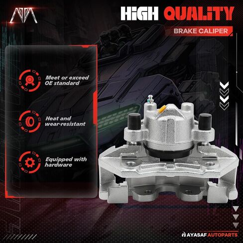 MAYASAF 18B5276+18B5277 Front Disc Brake Caliper Right+Left Caliper w/o Pads Fit for Ford 2009-2010 Escape, for Mercury 2009-2010 Mariner in Saudi Arabia