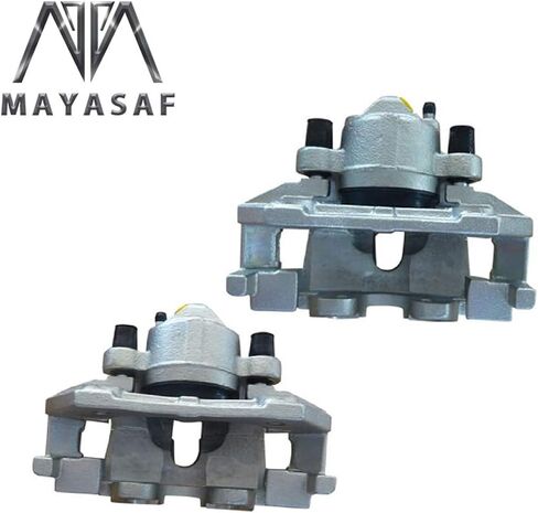 MAYASAF 18B5276+18B5277 Front Disc Brake Caliper Right+Left Caliper w/o Pads Fit for Ford 2009-2010 Escape, for Mercury 2009-2010 Mariner in Saudi Arabia