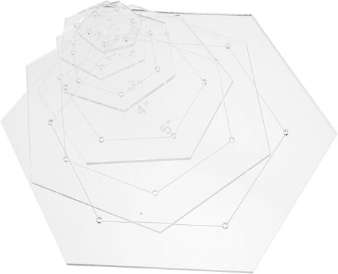 Quilting Templates for Sewing Quilting Shape Cut Ruler Patchwork Quilting Stencil in Saudi Arabia