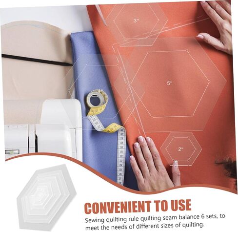 Quilting Templates for Sewing Quilting Shape Cut Ruler Patchwork Quilting Stencil in Saudi Arabia