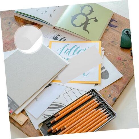 DIYEAH 50 Sheets Wet Palette Paper for DIY Craft Model Painting Water Retentive Paper for Watercolor Mixing Oil Paint Supplies for Miniatures Handcraft Projects in Saudi Arabia