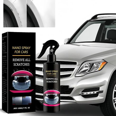 Peachloft Car Spray, Nano Car Scratch Repair Spray & Ceramic Shine Coating, All Cars & Surfaces (2PCS) in Saudi Arabia