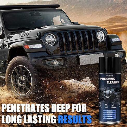 EAWONGEE Interior Car Cleaner & Protectant, 450ml, Multi-Surface Polish for Plastic, Leather, Vinyl in Kuwait
