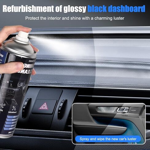 EAWONGEE Interior Car Cleaner & Protectant, 450ml, Multi-Surface Polish for Plastic, Leather, Vinyl in Kuwait