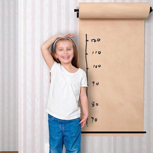 LNNW Kraft Paper Dispenser Craft Room Butcher Paper Roll Holder/Dispenser, Decorative Message Boards for Wall & DIY Doodle Painting Decorative Message Boards for Wall(97cm/38.2in Wide) in Saudi Arabia