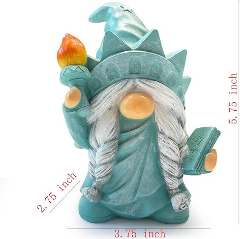 Hodao 3 Pcs Patriotic Gnomes Decorations USA Stars and Stripes Elf Gifts Handmade Gnomes Ornaments Home Decorations USA Election Gnomes Figurines National Day Memorial Day Ornaments Decor in Kuwait