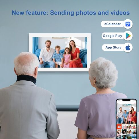 شاشة لمس تقويم حائط رقمية مقاس 15.6 بوصة، مخطط مهام، IPS FHD، مخطط حائط، جداول عائلية ذكية، حامل على الحائط، تدوير تلقائي، منظم حائط، أعياد ميلاد الأطفال أو الآباء، عيد الميلاد in Kuwait
