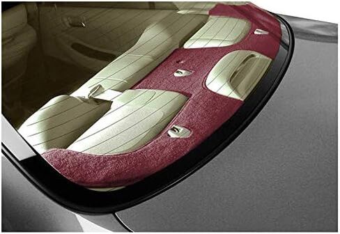 Coverking Custom Tailored Rear Deck Covers Polycarpet Red CRDP7CH10055 in Saudi Arabia