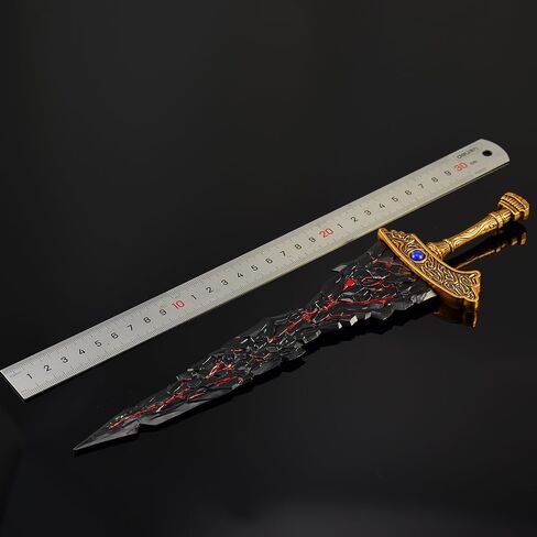 Superbuybox Game Elden Ring DLC Shadow of the Erdtree Maliketh's Black Blade Giftbox Martial Arts Knife Game Collection Gift Desk Decoration Backpack Pendant Gift in Saudi Arabia