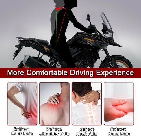Xitomer دراجة نارية المقود الناهضون متوافق مع DL1050 V-Strom 1050 XT DE 2020 2021 2022 2023 2024 V-Strom1050 CNC مقود الناهضون المقود الجذعية in Kuwait