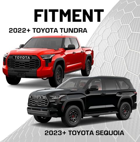 حامل هاتف معدني من Bulletpoint RubiGrid متوافق مع 2022+ Toyota Tundra و2023+ Toyota Sequoia (متوافق مع Magsafe) in Kuwait