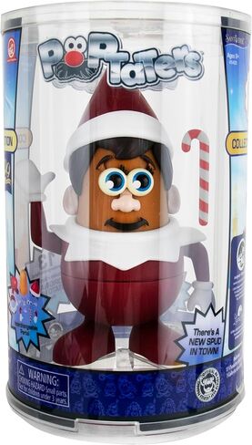 Poptaters Elf on The Shelf - A Christmas Tradition - Boy Scout Elf with Blue Eyes. Includes 13 Removable, Interchangeable Pieces to Help Customize. Recommended for Ages 8 and up in Saudi Arabia