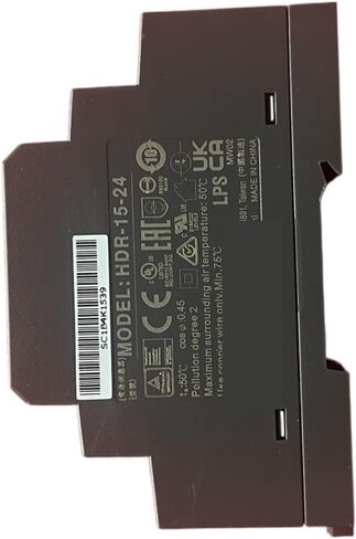 1pcs HDR-15 HDR-15-24 24V 0.63A 15W Stepped DIN Rail Power Supply in Saudi Arabia