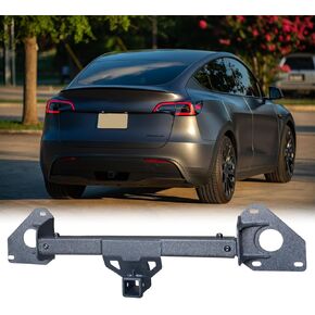 وصلة مقطورة من الفولاذ الأسود متوافقة مع 2016 2017 2018 2019 2020 2021 2022 2023 2024 2025 Tesla Model Y مع جهاز استقبال وصلة 2 بوصة in Kuwait