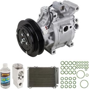 لسيارة Toyota Echo 2000 2001 2002 مجموعة مكيف الهواء مع مكثف ومجفف ضاغط التيار المتردد - BuyAutoParts 61-89430R6 جديد in Kuwait