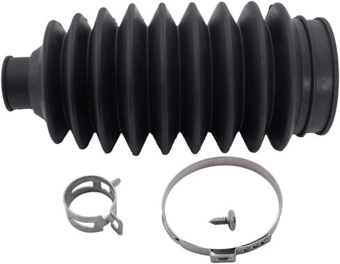 KarParts360 لسيارة Honda Civic 2006 2007 2008 2009 2010 2011 أحذية رف التوجيه الأمامي وجانب السائق والراكب | زوج | منفاخ مع قفل C-Clamp | بديل لـ 53535SNAA01، 53534SNAA01 in Saudi Arabia