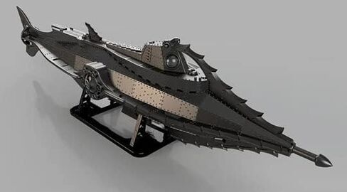 مجموعة نماذج Nautilus DIY (مجموعة نماذج مقاس 12 بوصة) in Kuwait